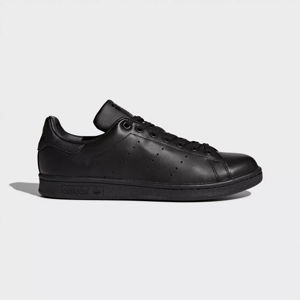 Adidas Stan Smith Tenis Negros Para Hombre (MX-96007)